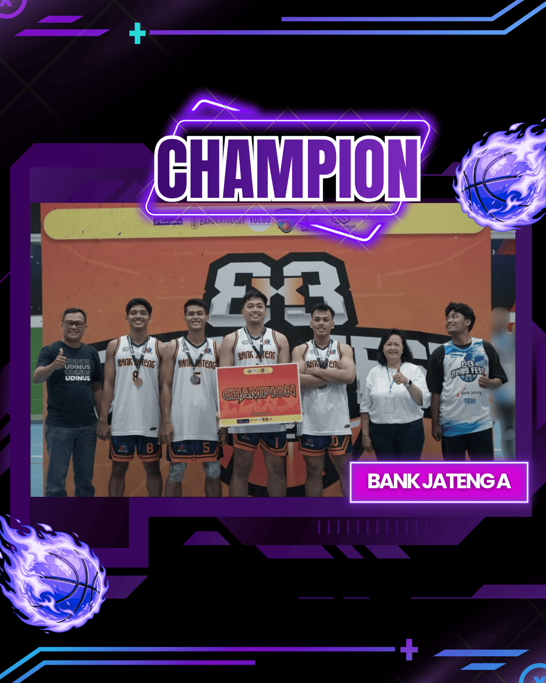 Dinus Fest 3X3 Basketball Competition